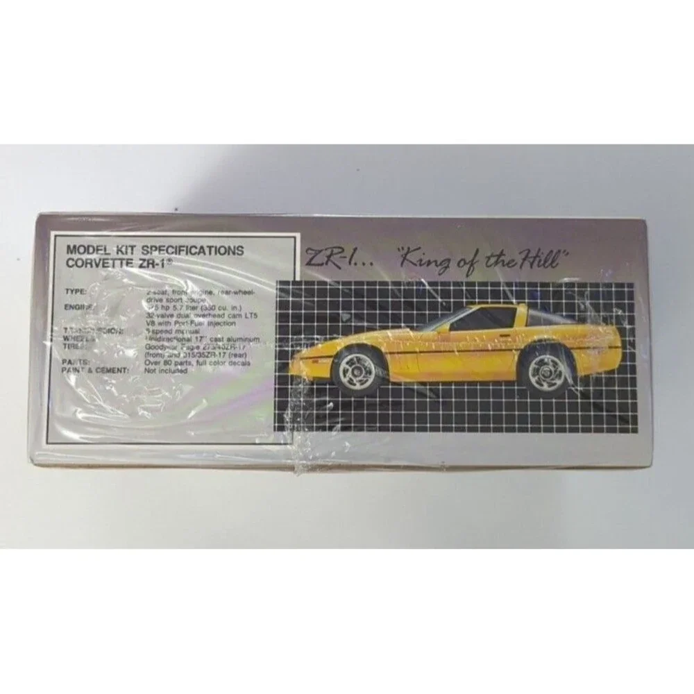 AMT ERTL 1:25 scale 1989 Corvette ZR-1 Model Car Kit #6277 FACTORY SEALED